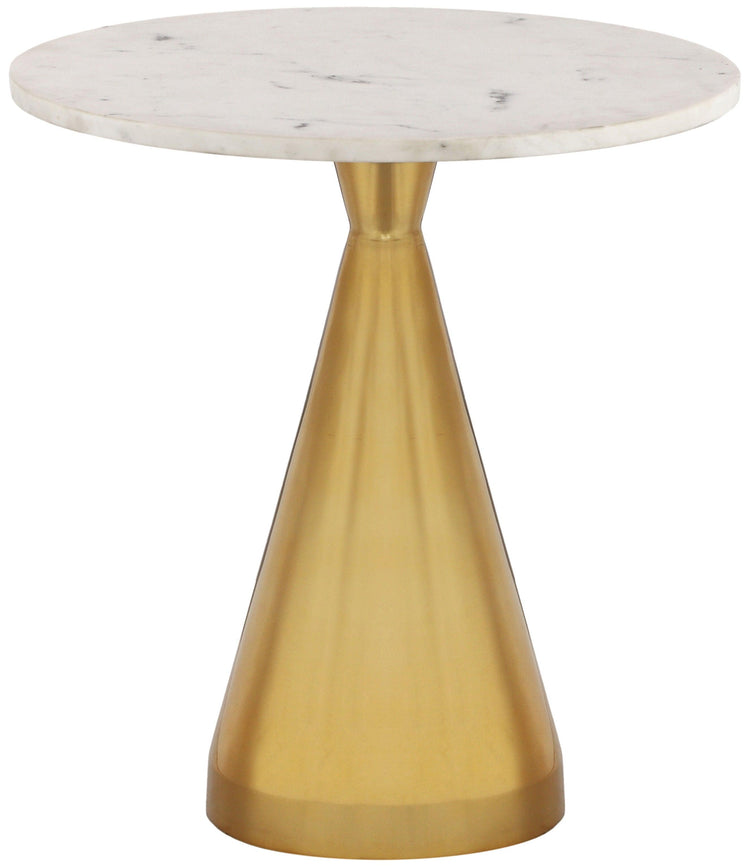 Meridian Furniture - Emery - End Table - White - 5th Avenue Furniture