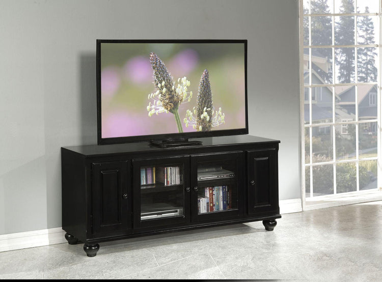 ACME - Ferla - TV Stand - Black - 5th Avenue Furniture