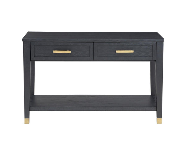 Steve Silver Furniture - Yves - Sofa Table - Black - 5th Avenue Furniture