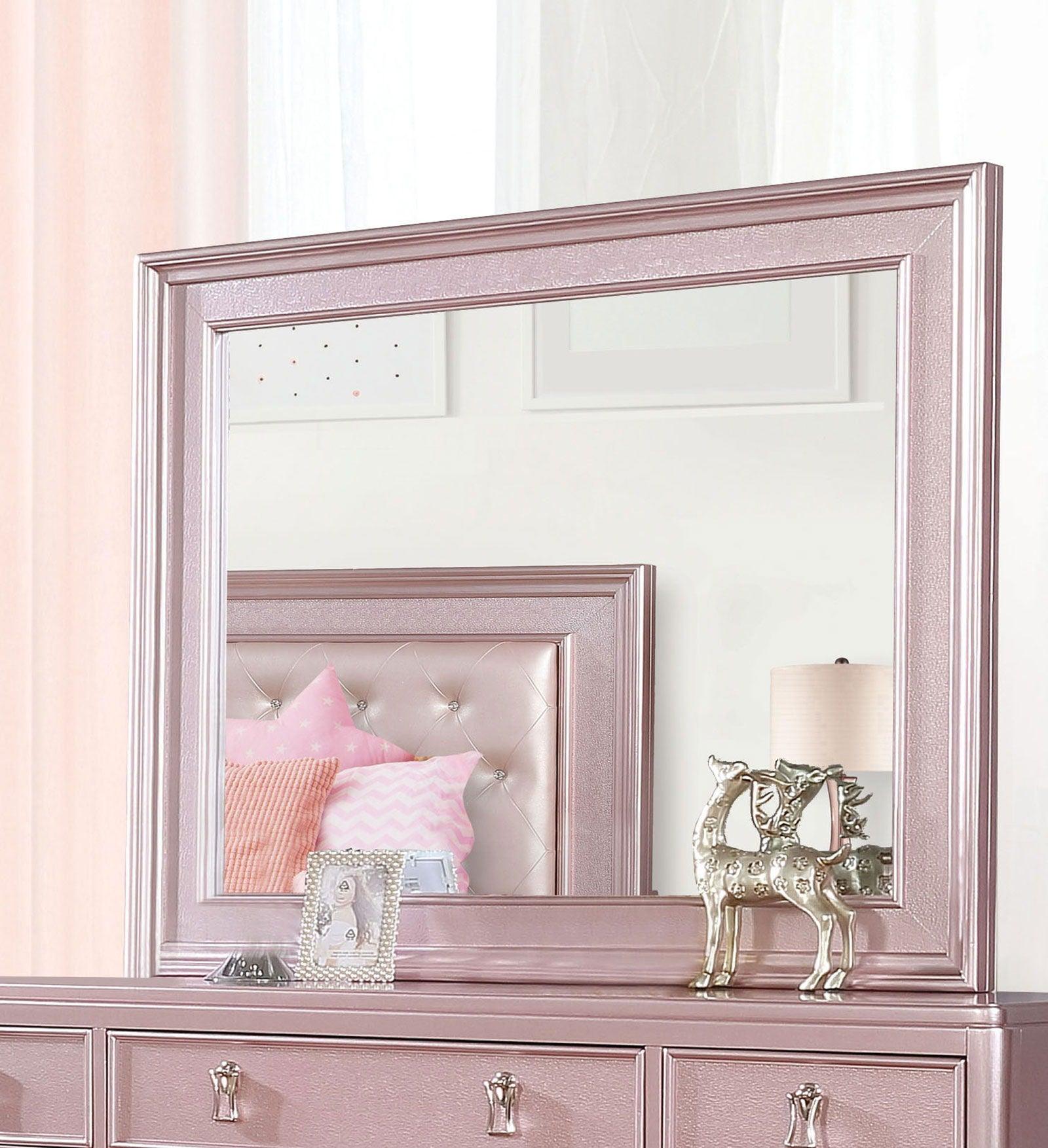 Furniture of America - Avior - Mirror - Rose Gold - 5th Avenue Furniture