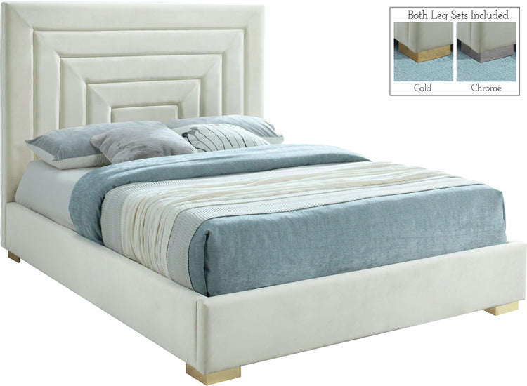 Meridian Furniture - Nora - Bed - 5th Avenue Furniture