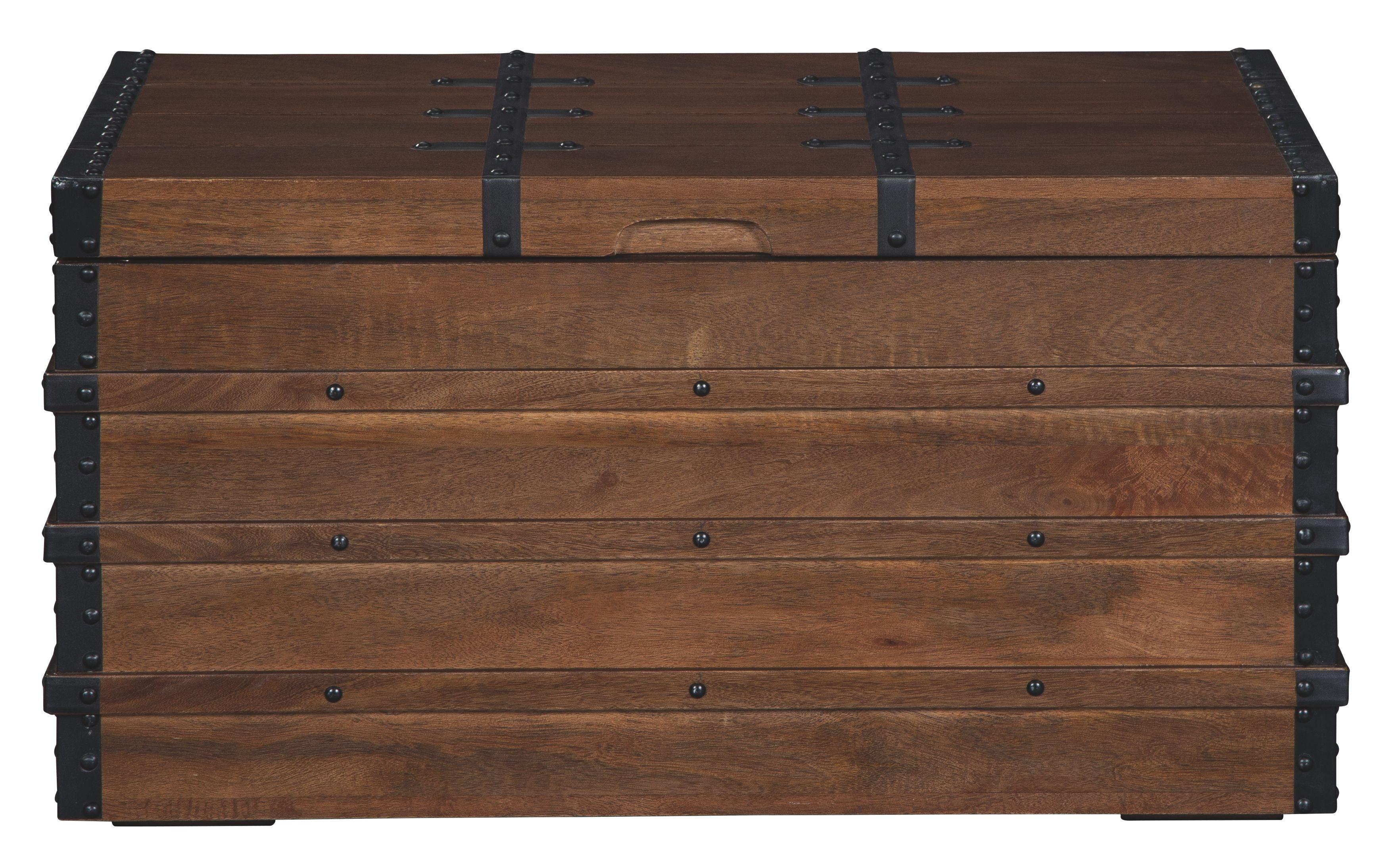 Ashley Furniture - Kettleby - Brown - Storage Trunk - 5th Avenue Furniture