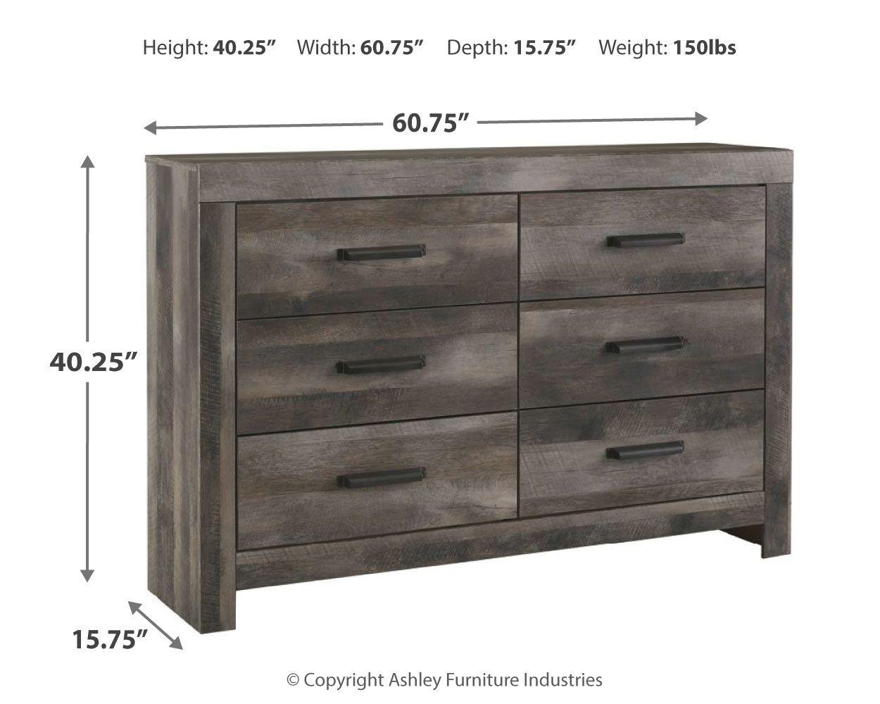 Signature Design by Ashley® - Wynnlow - Dresser, Mirror - 5th Avenue Furniture