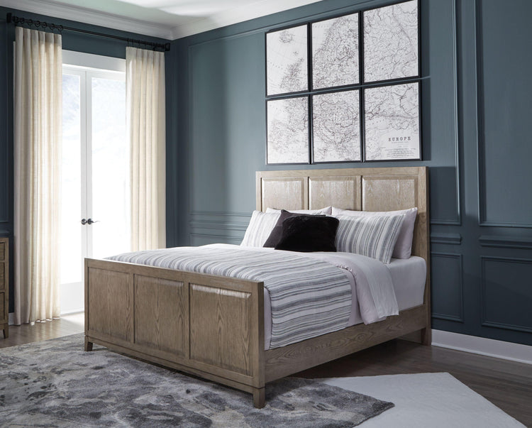 Signature Design by Ashley® - Chrestner - Panel Bed - 5th Avenue Furniture