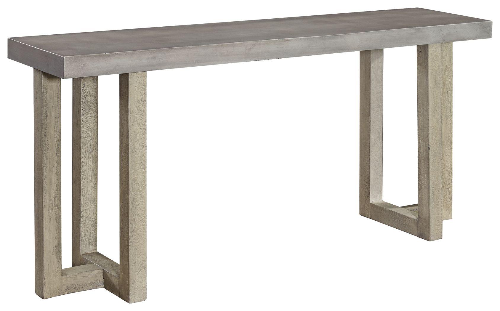 Signature Design by Ashley® - Lockthorne - Gray - Console Sofa Table - 5th Avenue Furniture