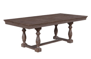 Crown Mark - Regent - Dining Table - Charcoal Black - 5th Avenue Furniture