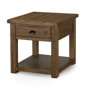 Magnussen Furniture - Stratton - Rectangular End Table - Warm Nutmeg - 5th Avenue Furniture