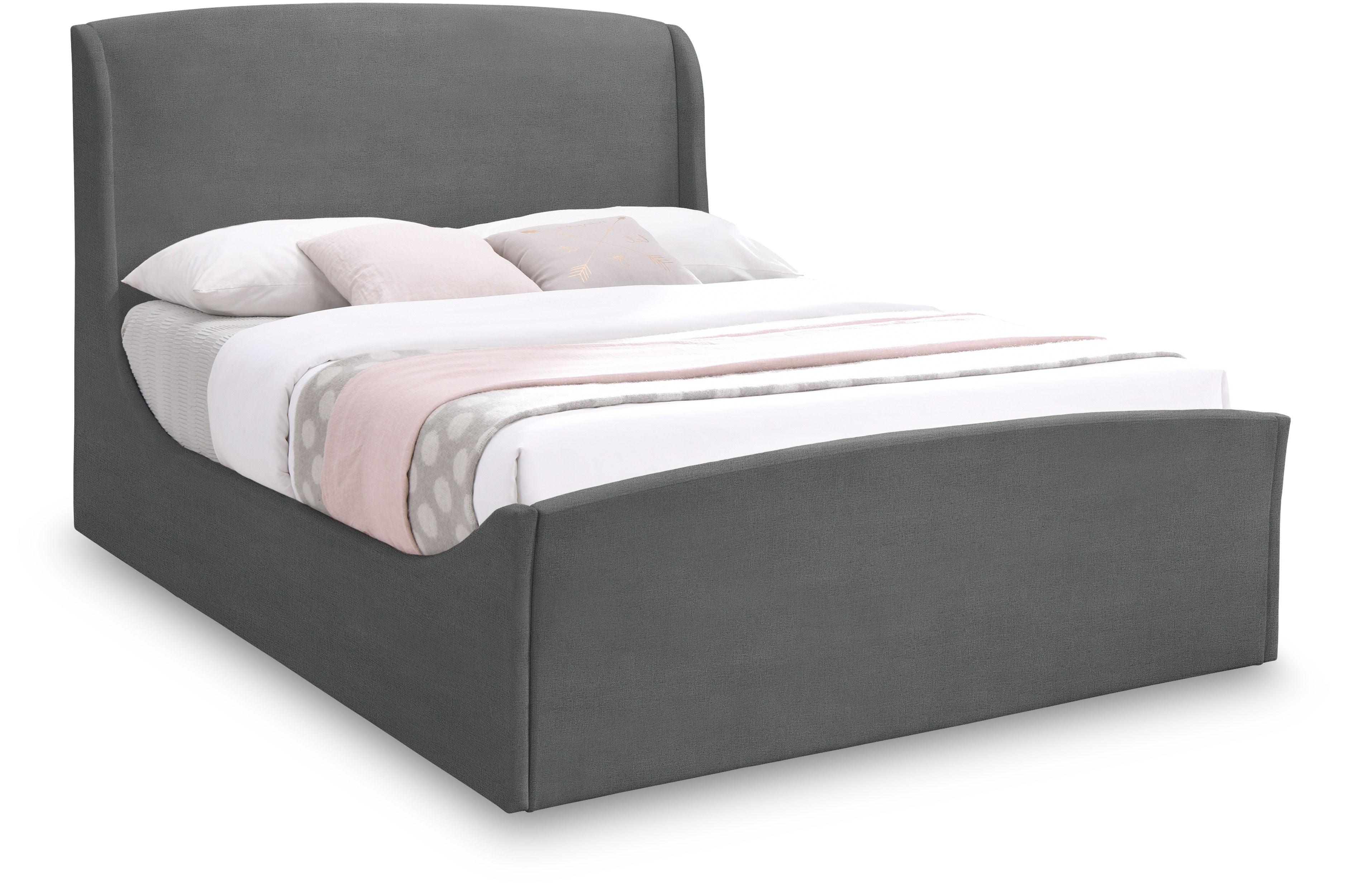 Meridian Furniture - Tess - King Bed - Gray - 5th Avenue Furniture