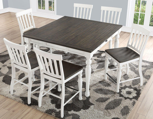 Steve Silver Furniture - Joanna - Counter Chair (Set of 2) - Two Tone - 5th Avenue Furniture