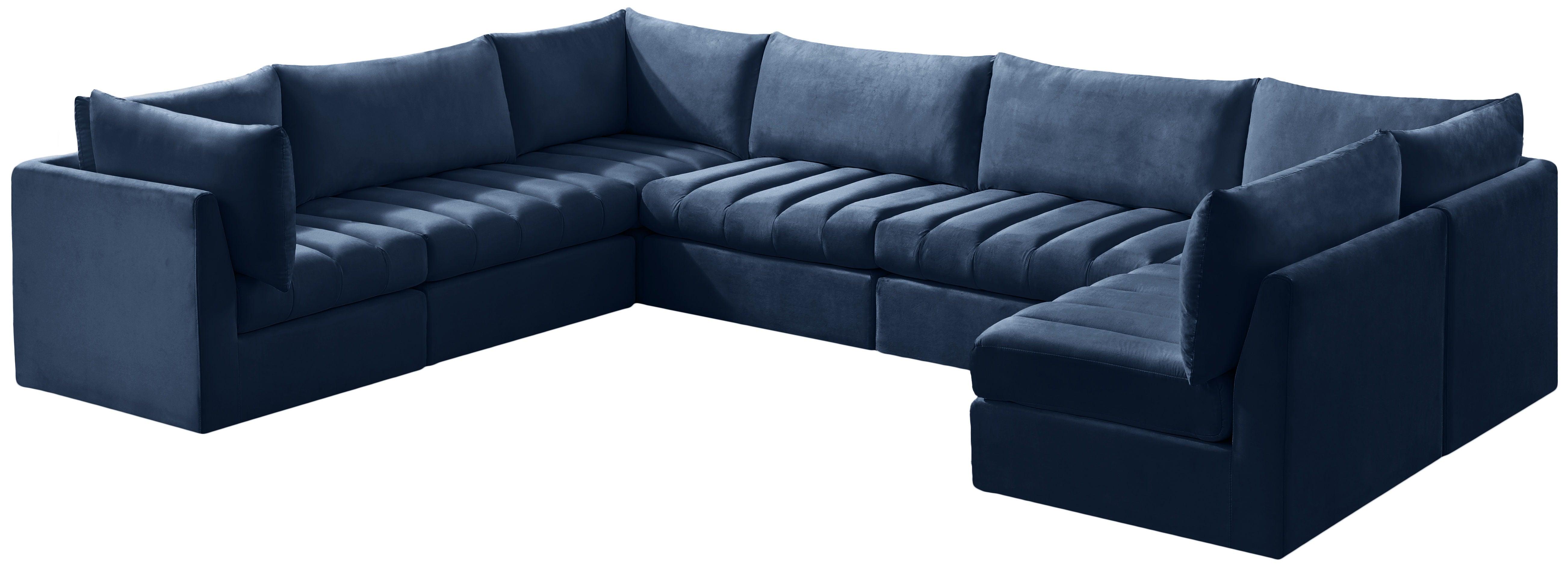 Meridian Furniture - Jacob - Modular Sectional - 5th Avenue Furniture