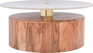 Meridian Furniture - Stonewood - Coffee Table - Acacia Wood - 5th Avenue Furniture