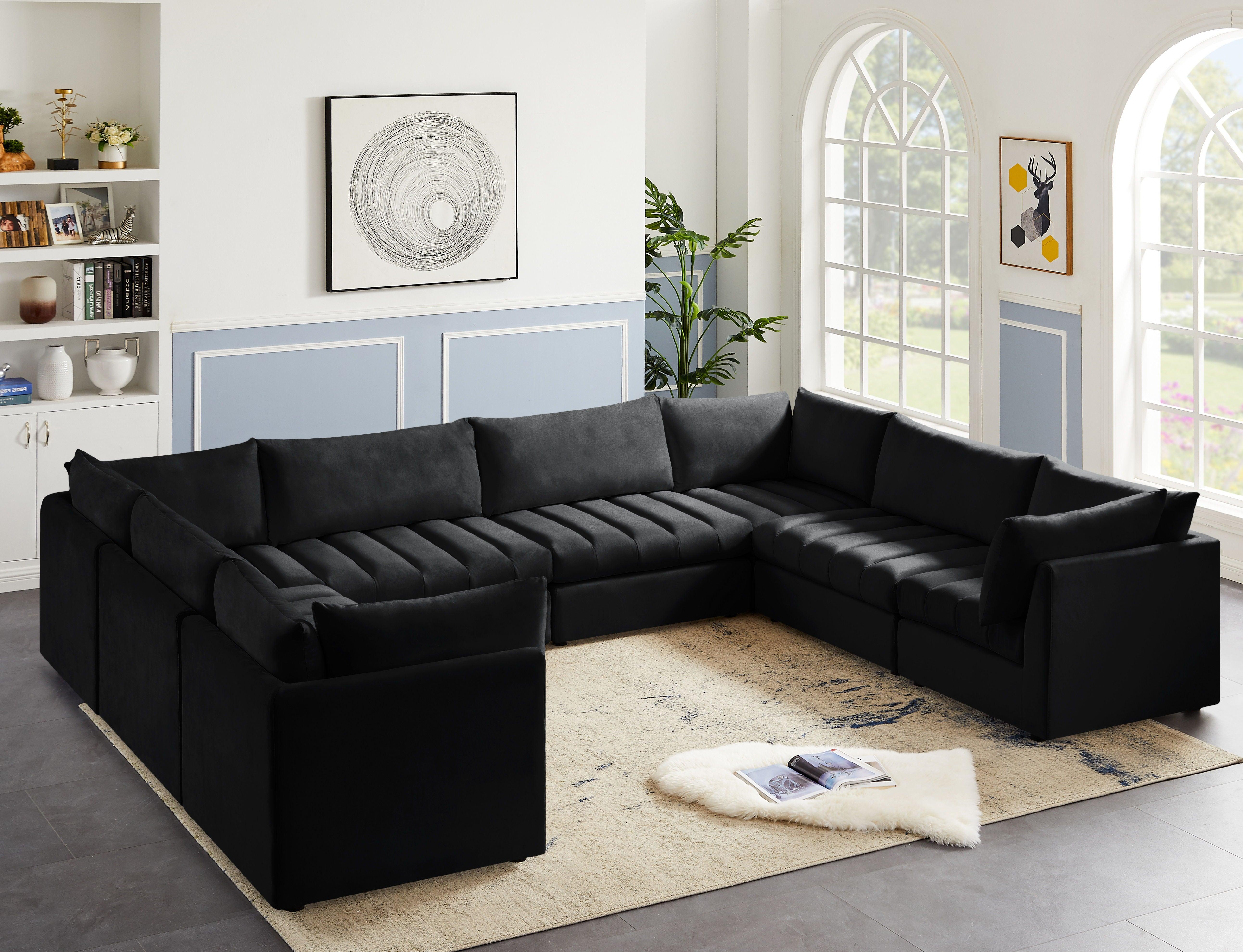 Meridian Furniture - Jacob - Modular Sectional - 5th Avenue Furniture