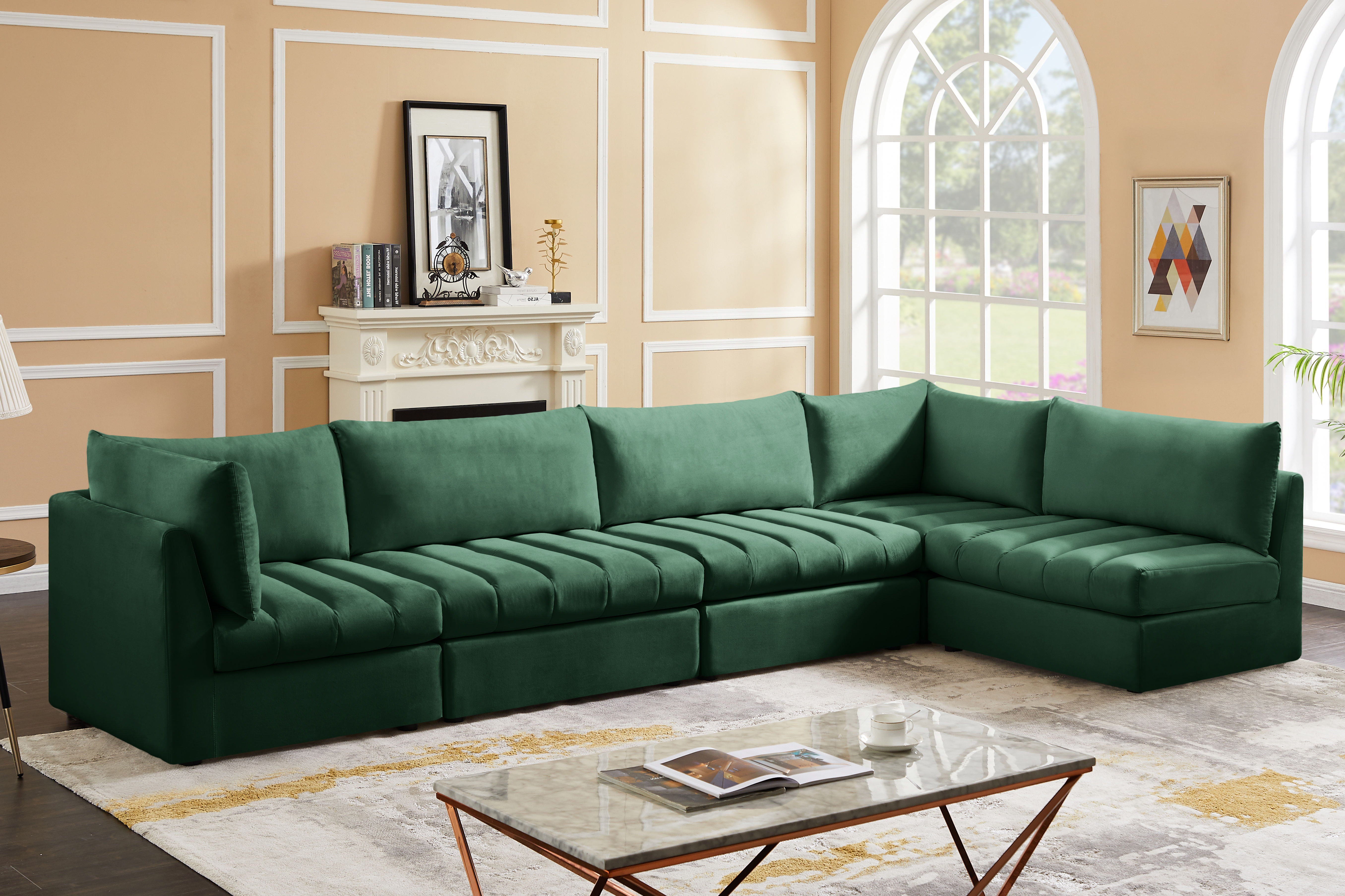 Jacob - 5 Pc. Modular Sectional - 5th Avenue Furniture