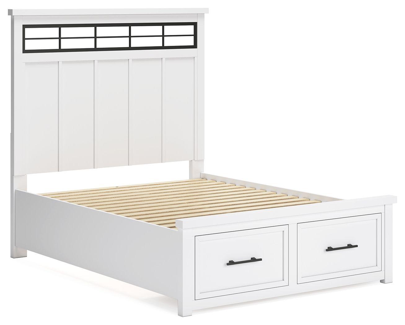 Benchcraft® - Ashbryn - Panel Storage Bed - 5th Avenue Furniture