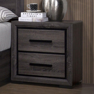 Furniture of America - Conwy - Nightstand - Gray - 5th Avenue Furniture
