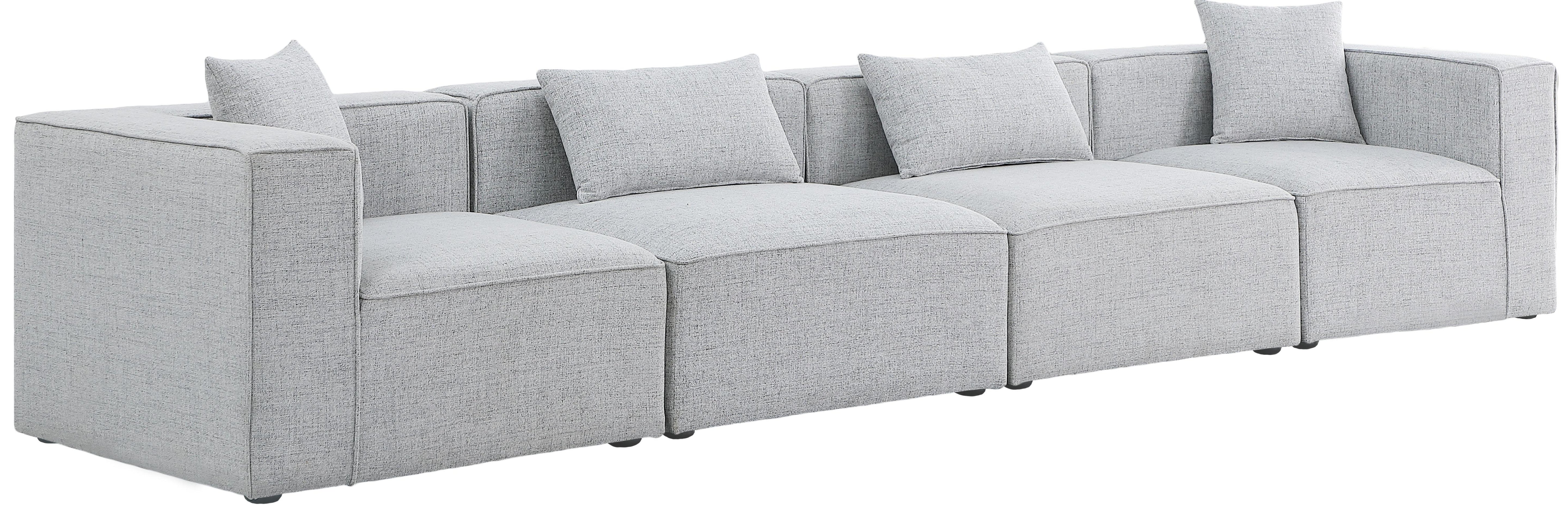 Meridian Furniture - Cube - Modular Sofa 4 Seats - 5th Avenue Furniture