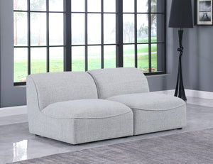 Meridian Furniture - Miramar - Modular Sofa Armless - 2 Seats - 5th Avenue Furniture