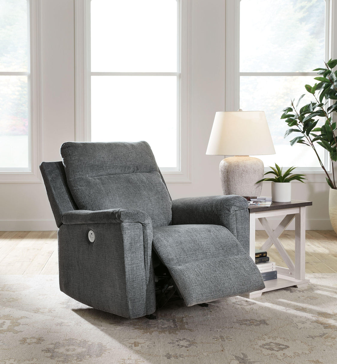 Signature Design by Ashley® - Barnsana - Power Rocker Recliner - 5th Avenue Furniture