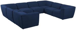 Meridian Furniture - Miramar - Modular Sectional - Navy - 5th Avenue Furniture