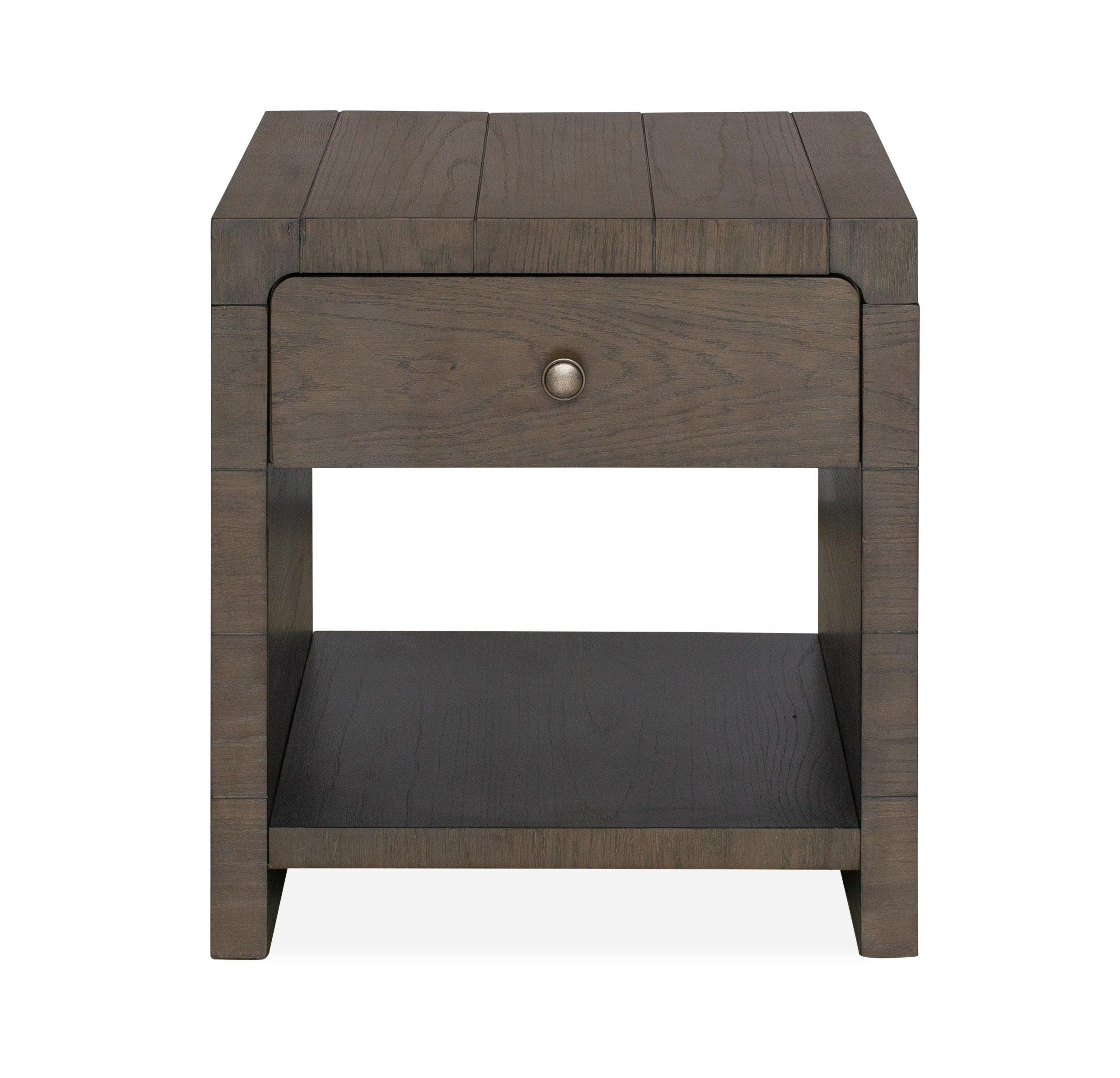 Magnussen Furniture - LeLand - Rectangular End Table - Espresso - 5th Avenue Furniture