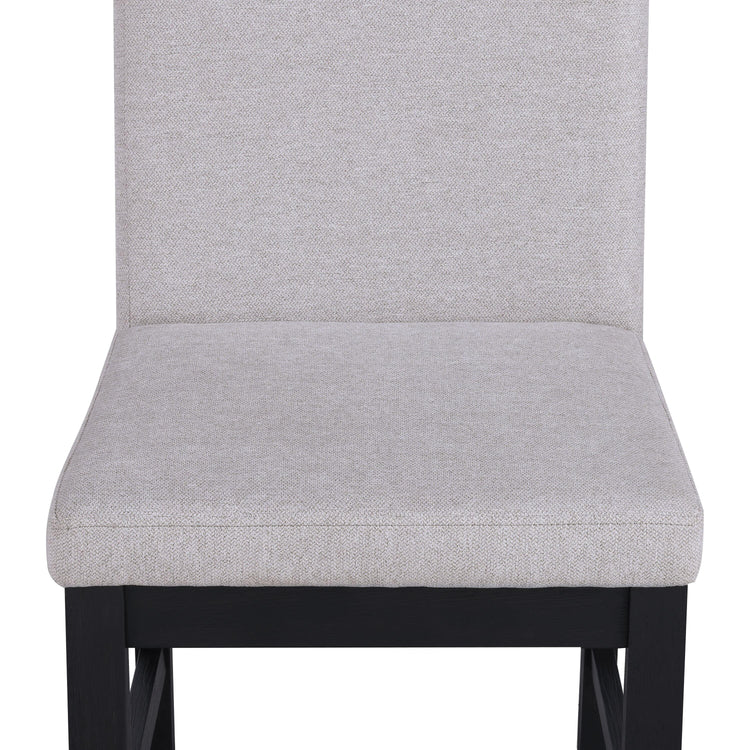 Crown Mark - Pelham - Dining Chair (Set of 2) - Charcoal & Gray - 5th Avenue Furniture