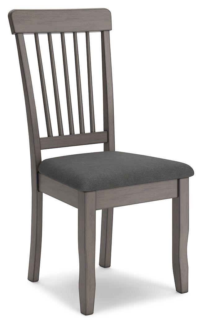 Signature Design by Ashley® - Shullden - Gray - Dining Room Side Chair (Set of 2) - 5th Avenue Furniture