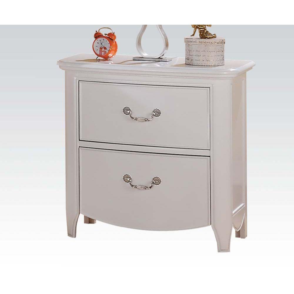 ACME - Cecilie - Nightstand - White - 5th Avenue Furniture