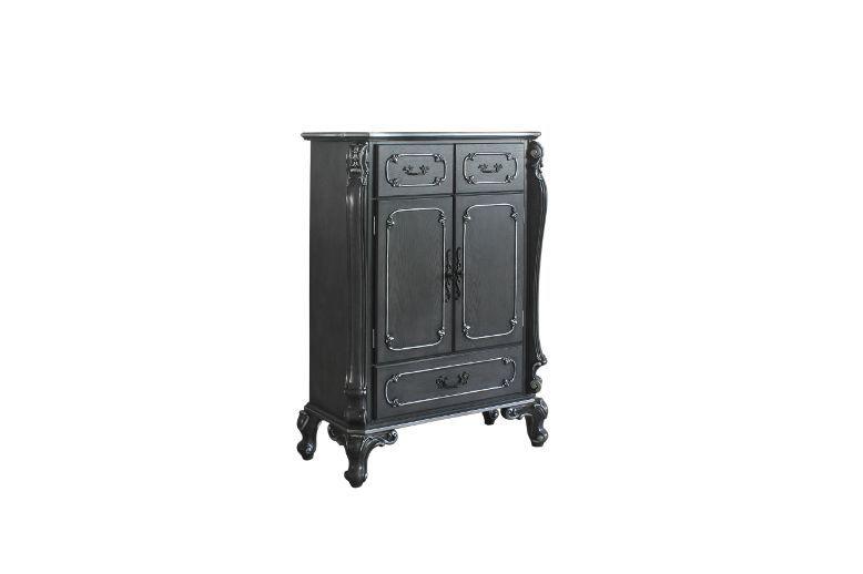 ACME - House - Delphine - Chest - Charcoal Finish - 5th Avenue Furniture