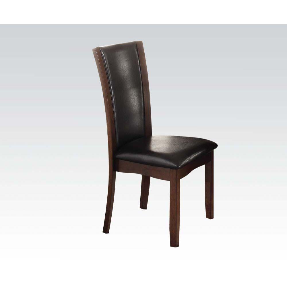 ACME - Malik - Side Chair (Set of 2) - Espresso PU & Espresso - 5th Avenue Furniture