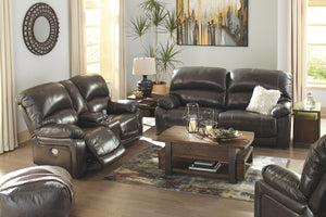 Ashley Furniture - Hallstrung - Power Reclining Sofa - 5th Avenue Furniture