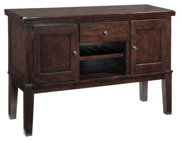 Ashley Furniture - Haddigan - Dark Brown - Dining Room Server - 5th Avenue Furniture