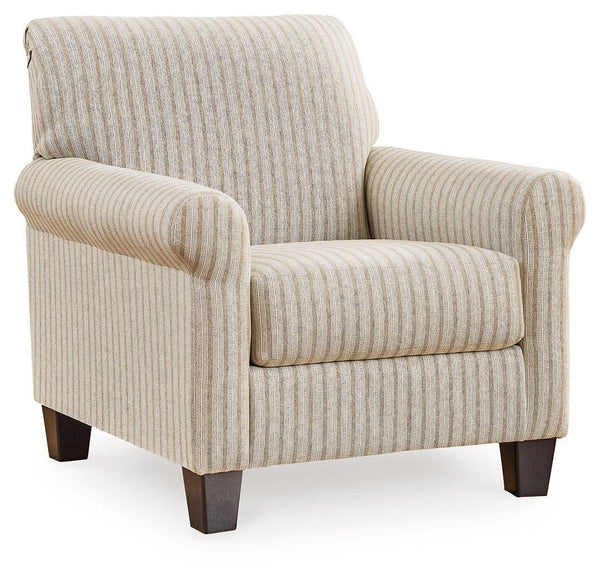 Signature Design by Ashley® - Valerani - Sandstone - Sofa, Loveseat, Accent Chair - 5th Avenue Furniture