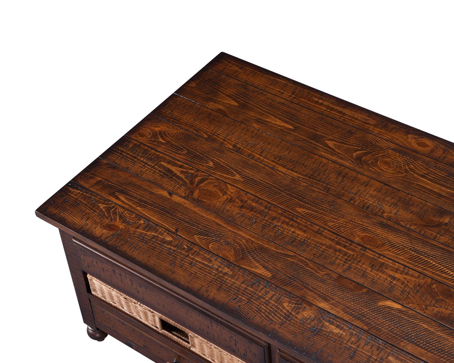 Magnussen Furniture - Cottage Lane - Wood Rectangular End Table - Coffee - 5th Avenue Furniture