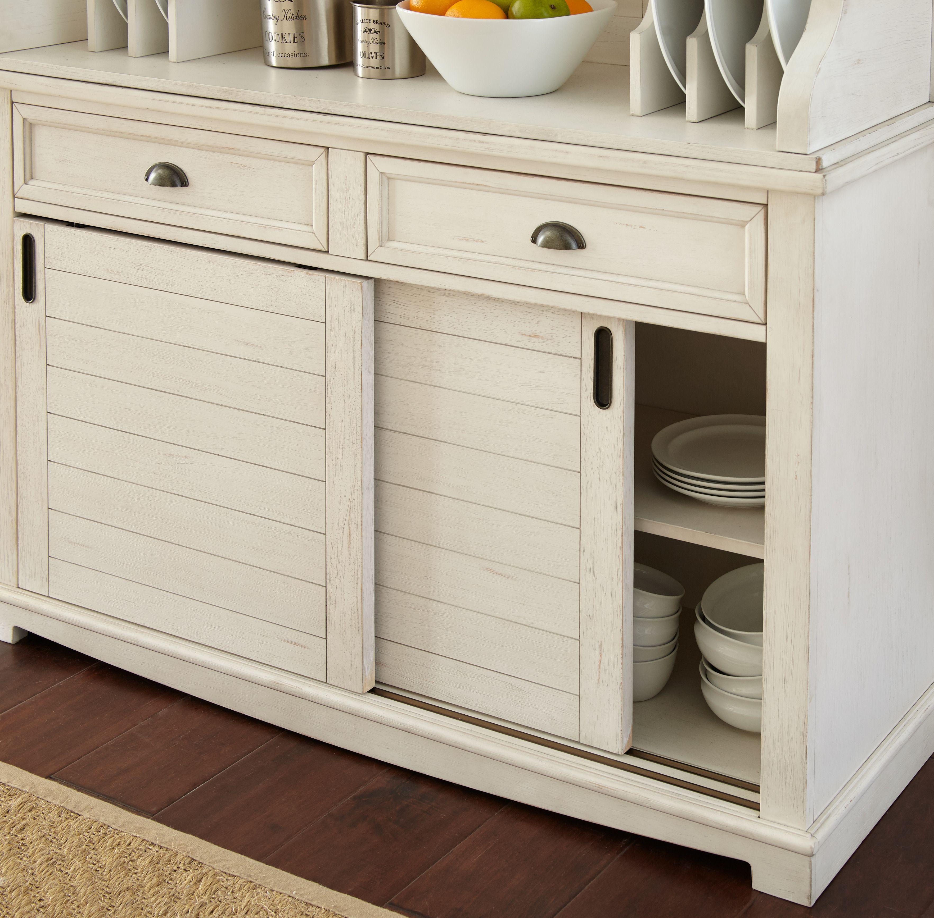 Steve Silver Furniture - Cayla - Buffet White - White - 5th Avenue Furniture