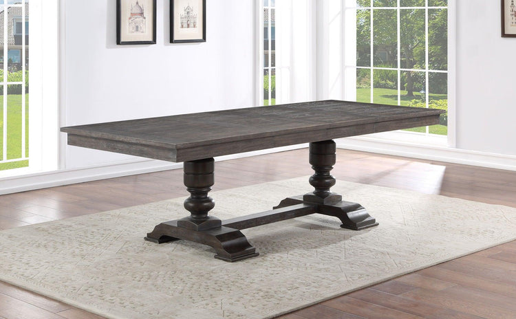 Steve Silver Furniture - Hutchins - Dining Table - Dark Brown - 5th Avenue Furniture