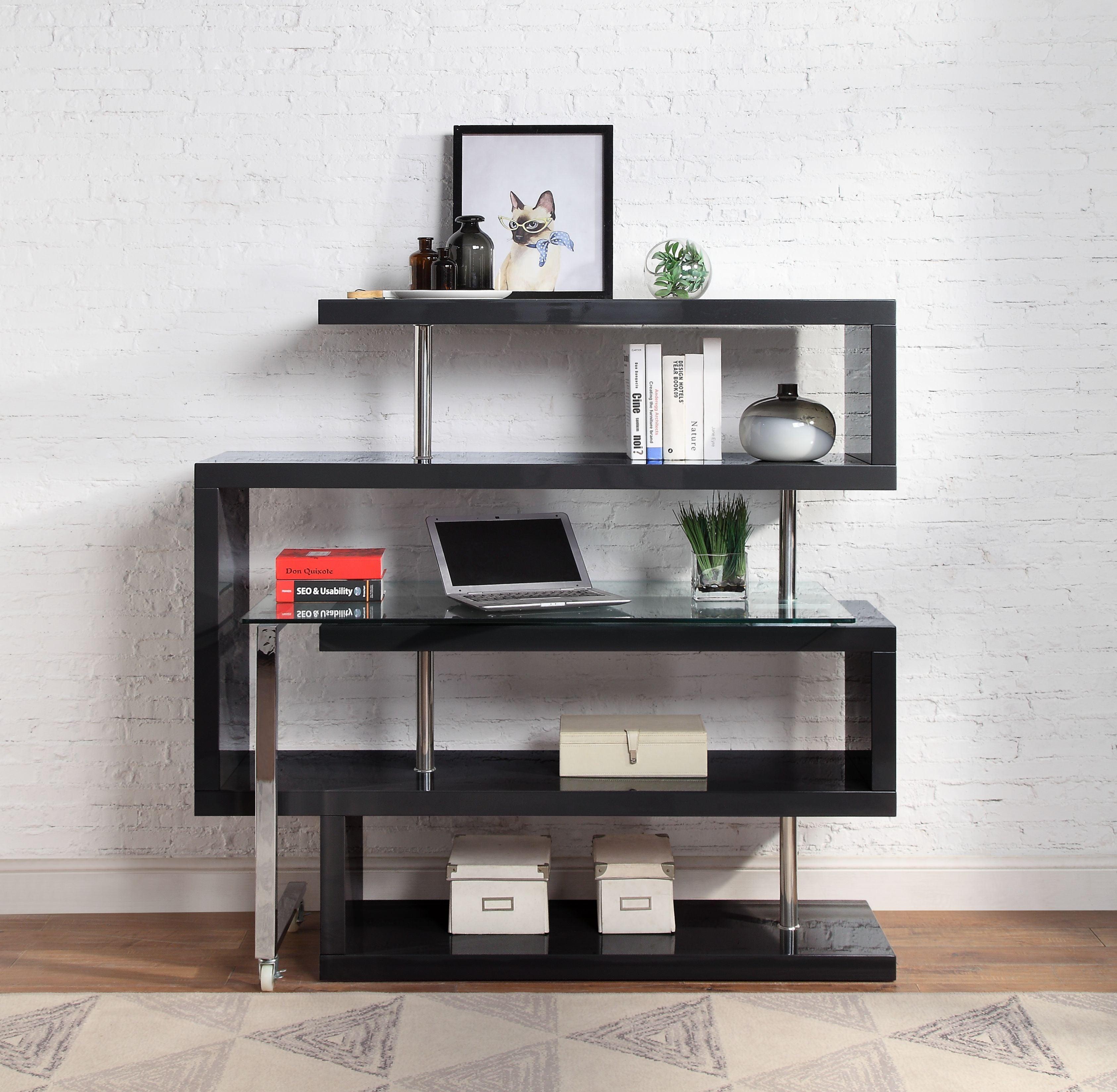 ACME - Raceloma - Writing Desk w/Shelf - 5th Avenue Furniture