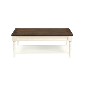 Steve Silver Furniture - Joanna - Coffee Table - White - 5th Avenue Furniture