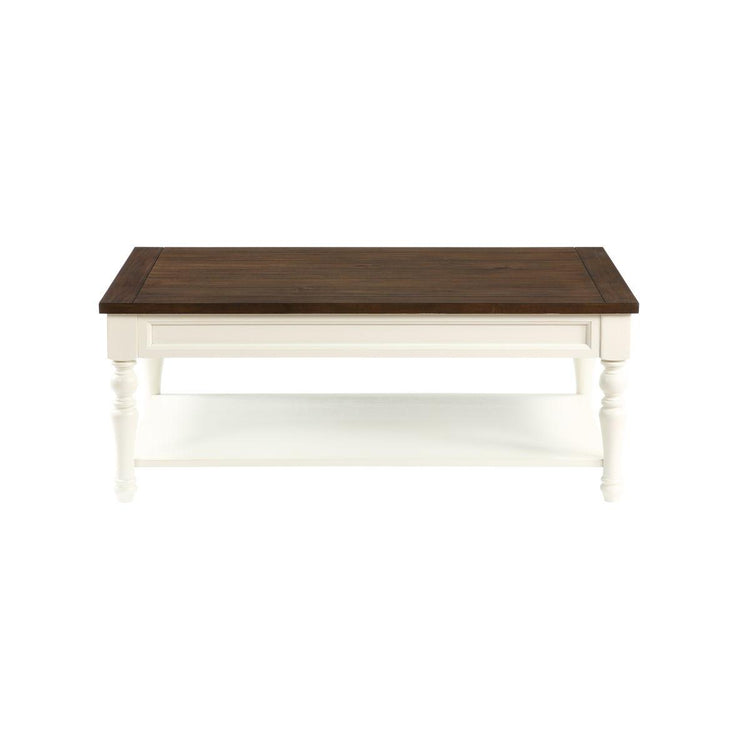 Steve Silver Furniture - Joanna - Coffee Table - White - 5th Avenue Furniture