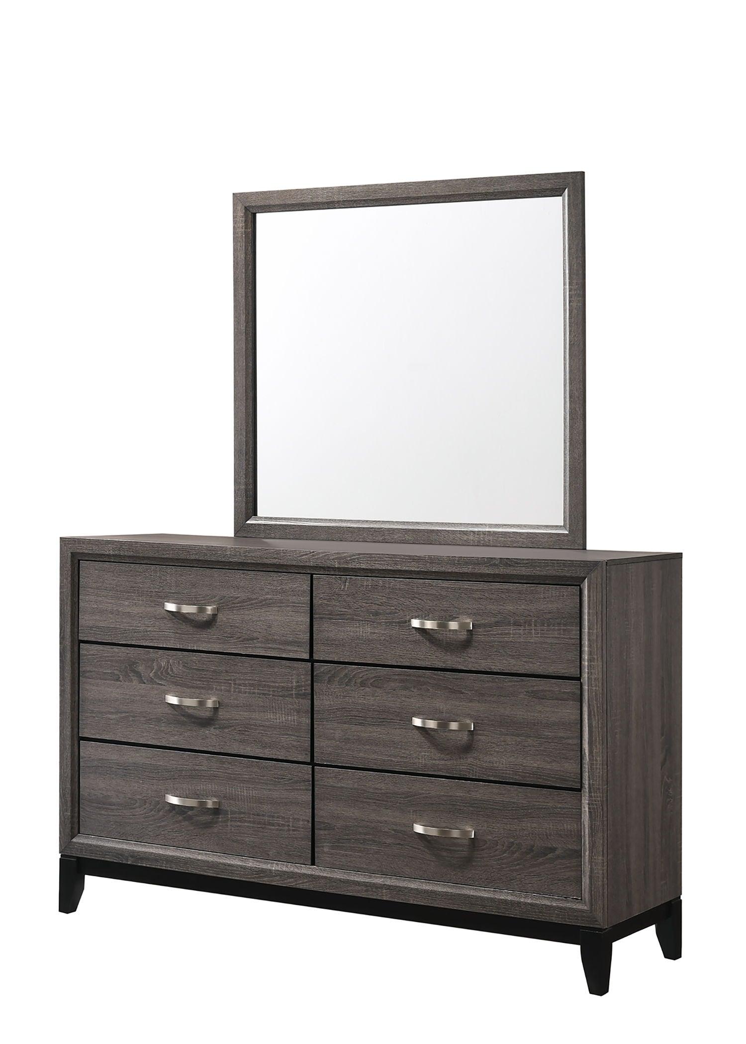 Crown Mark - Akerson - Dresser, Mirror - 5th Avenue Furniture