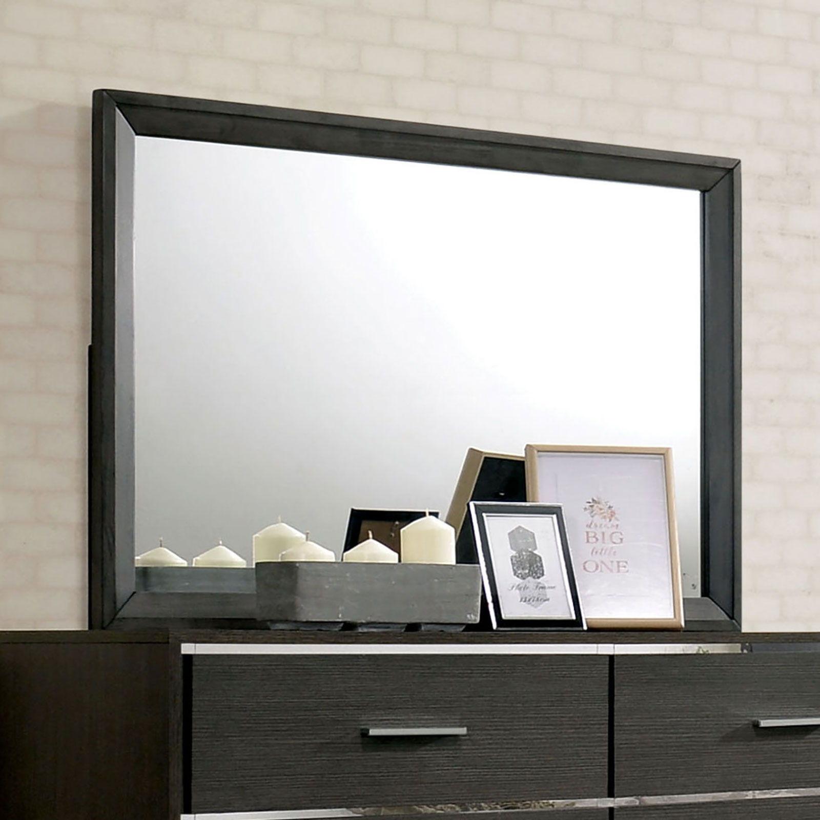 Furniture of America - Camryn - Mirror - Warm Gray - 5th Avenue Furniture