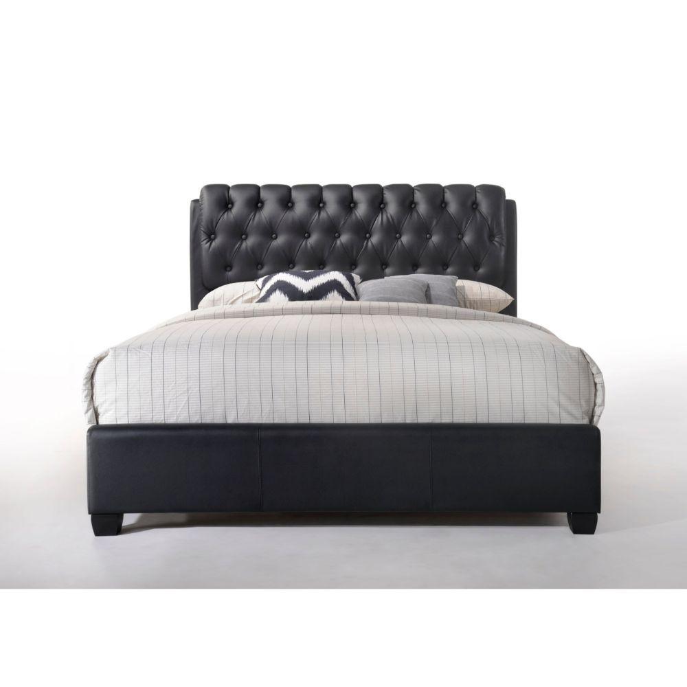 ACME - Ireland II - Bed (Button Tufted) - 5th Avenue Furniture