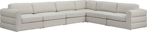 Meridian Furniture - Beckham - Modular Sectional 6 Piece - Beige - 5th Avenue Furniture