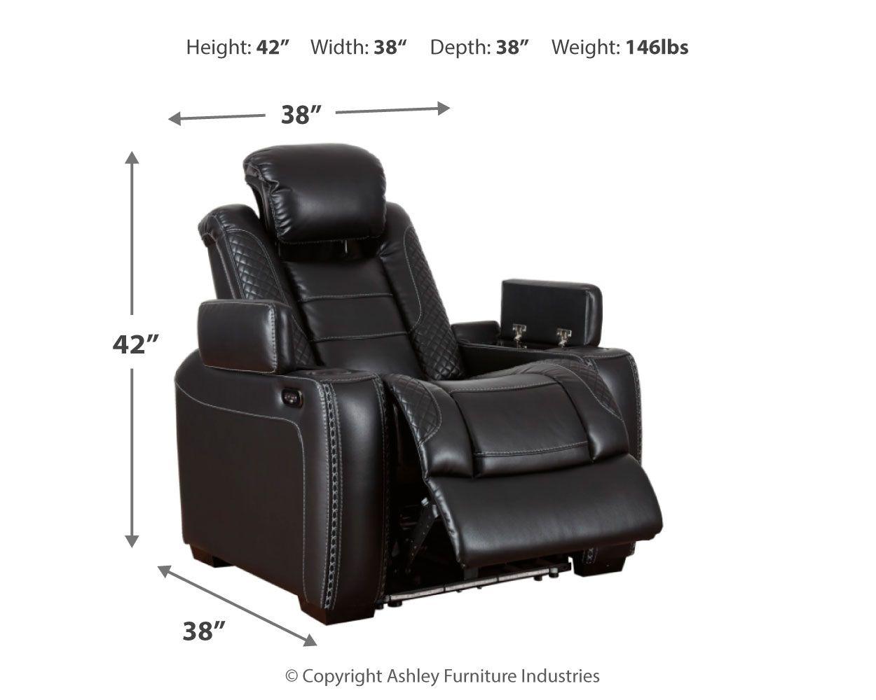 Signature Design by Ashley® - Party Time - Power Recliner - 5th Avenue Furniture