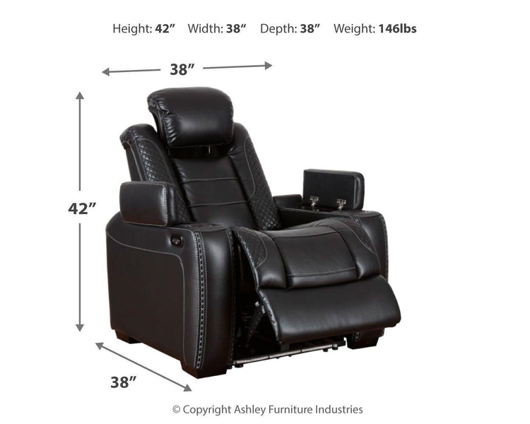 Signature Design by Ashley® - Party Time - Power Recliner - 5th Avenue Furniture