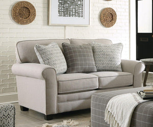 Jackson - Lewiston - Loveseat - Cement - 5th Avenue Furniture