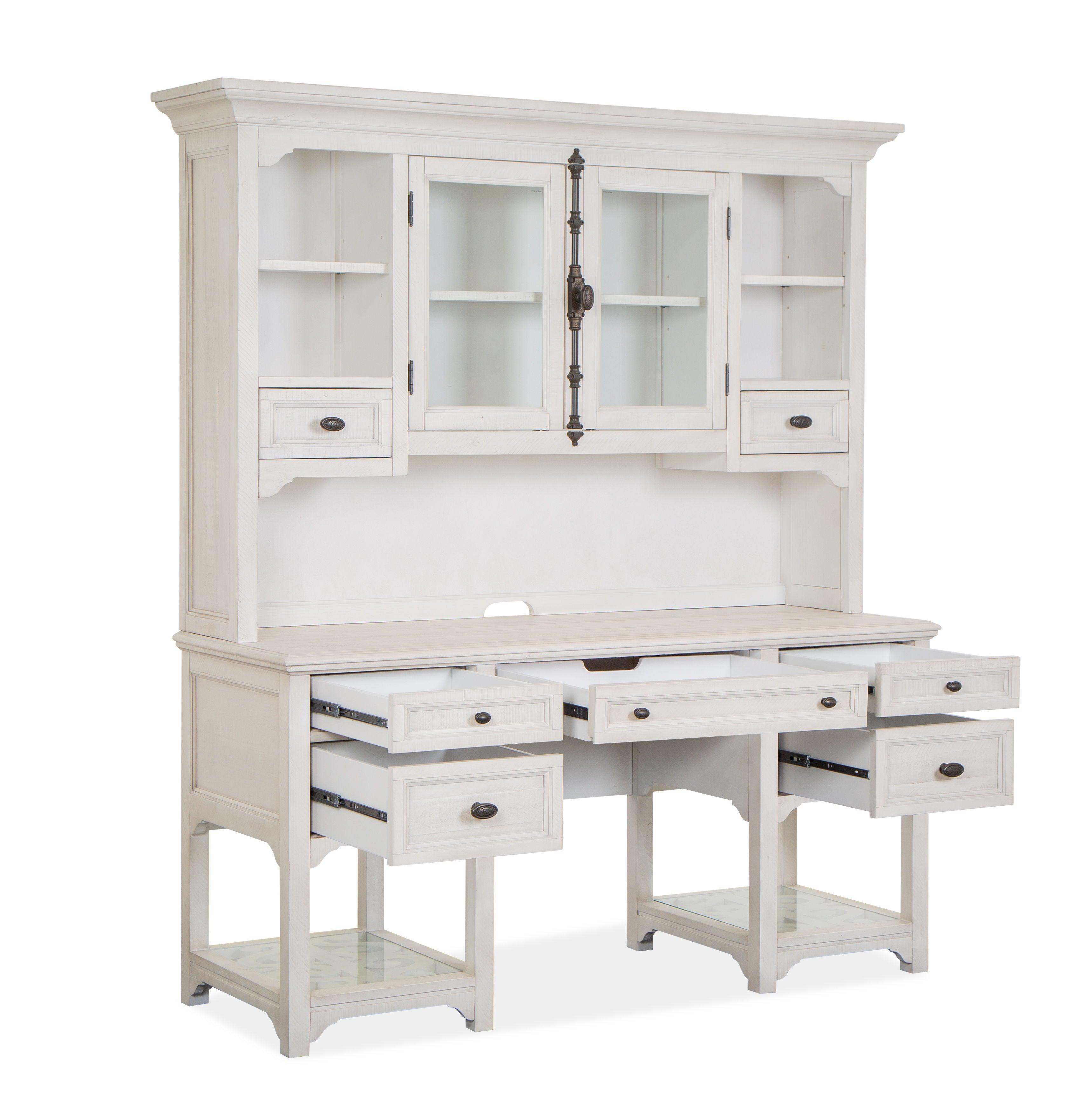 Magnussen Furniture - Bronwyn - Desk - Alabaster - 5th Avenue Furniture