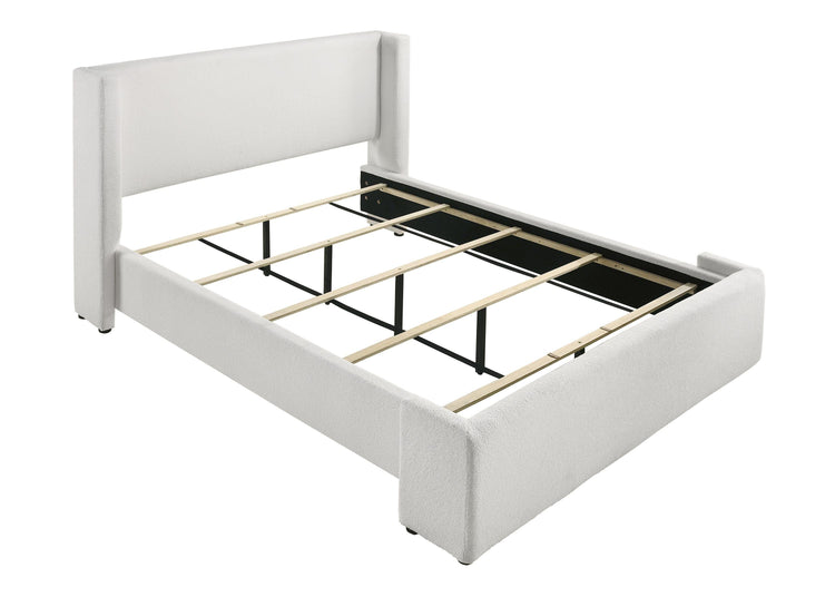 Crown Mark - Portia - Boucle Bed - 5th Avenue Furniture