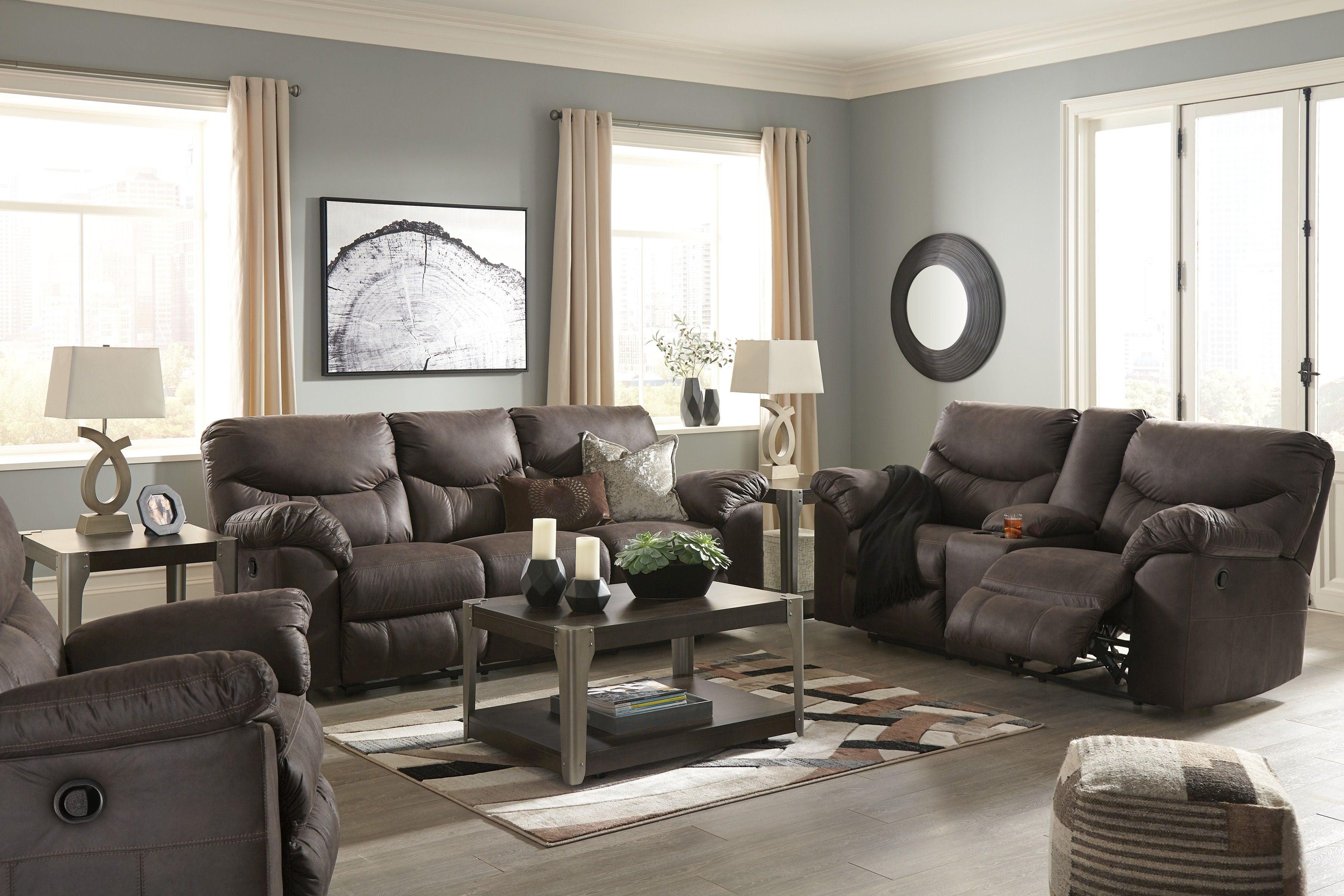 Signature Design by Ashley® - Boxberg - Reclining Living Room Set - 5th Avenue Furniture