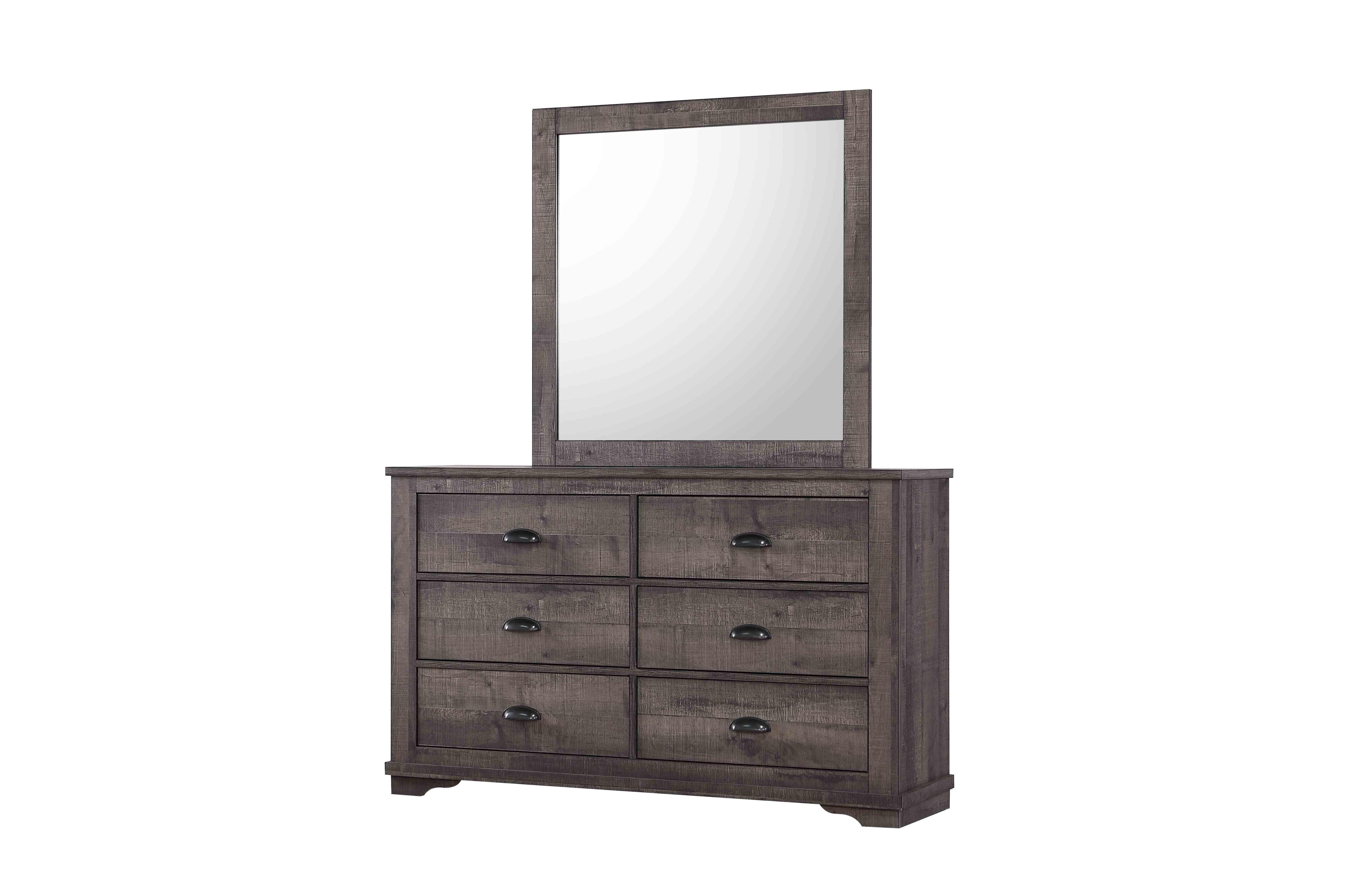 Crown Mark - Coralee - Dresser, Mirror - 5th Avenue Furniture