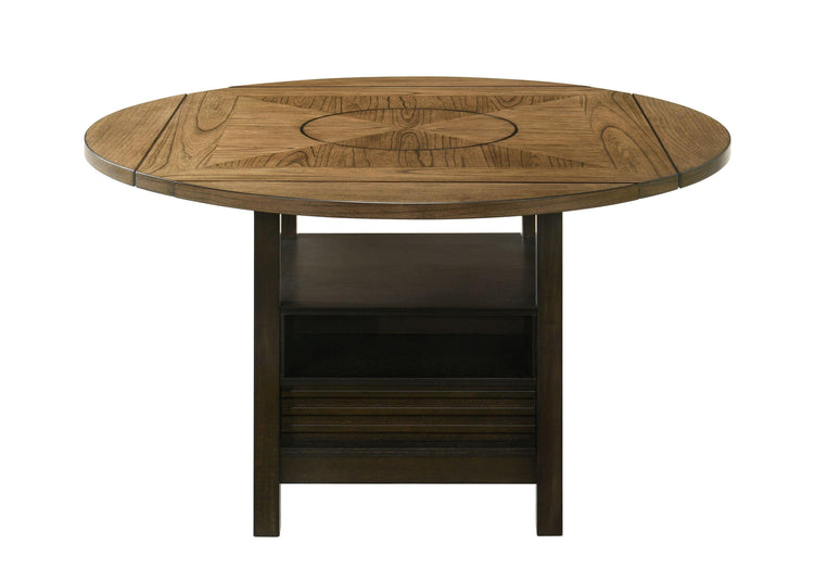 Crown Mark - Oakly - Counter Height Table - Dark Brown - 5th Avenue Furniture